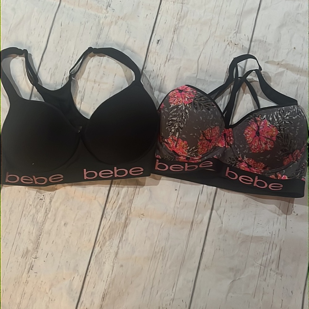 Bebe two piece bundle sport bras
